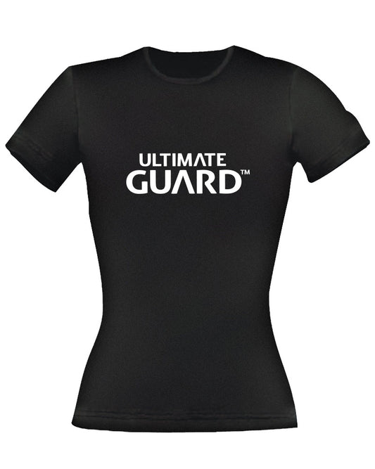 Ultimate Guard Girlie T-Shirt Wordmark Schwarz Größe L - Versand: 7 Tage nach Bestellung