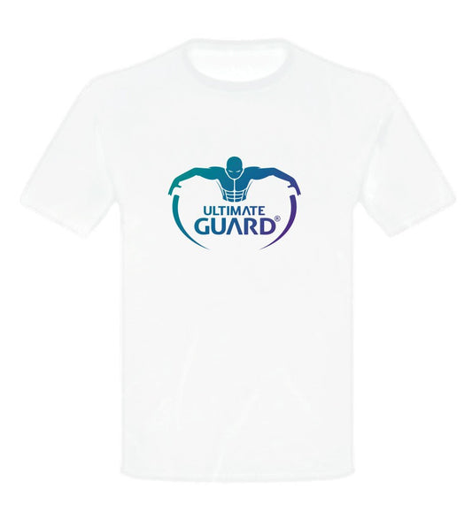 Ultimate Guard T-Shirt Logo Weiß Größe XXL - Versand: 7 Tage nach Bestellung