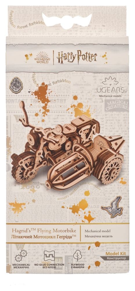 Harry Potter 3D-Holzpuzzle Hagrids fliegendes Motorrad - Preorder - ETA: 25.09.2026
