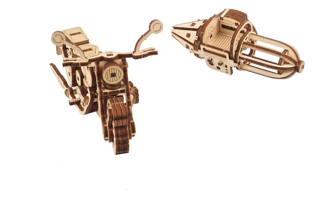 Harry Potter 3D-Holzpuzzle Hagrids fliegendes Motorrad - Preorder - ETA: 25.09.2026