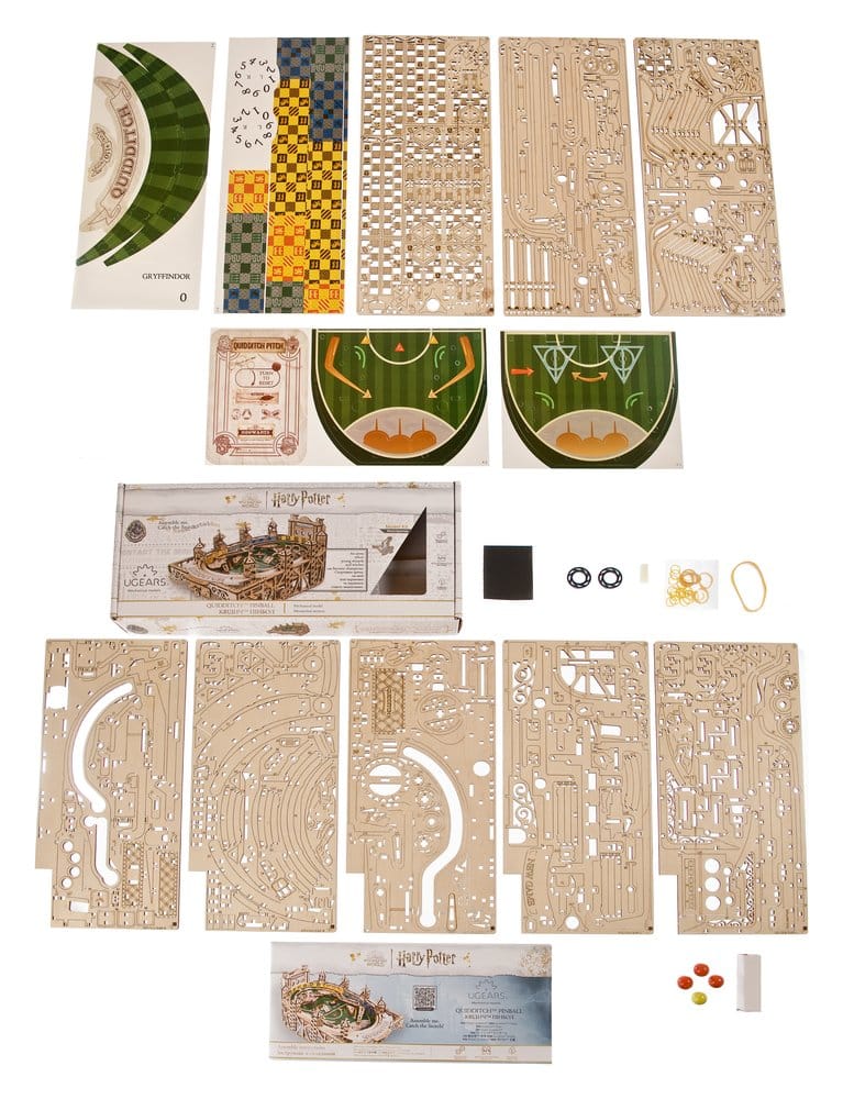 Harry Potter 3D-Holzpuzzle Quidditch Flipper - Preorder - ETA: 25.09.2026