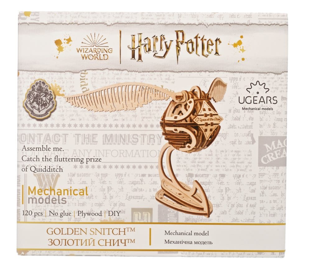 Harry Potter 3D-Holzpuzzle Goldener Schnatz - Preorder - ETA: 25.09.2026