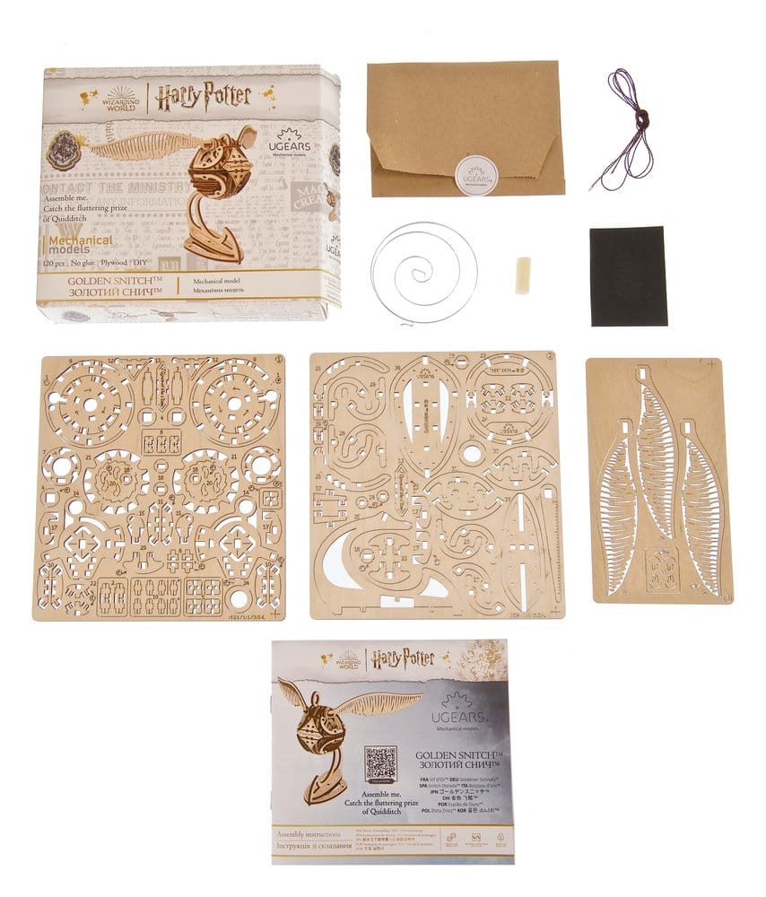 Harry Potter 3D-Holzpuzzle Goldener Schnatz - Preorder - ETA: 25.09.2026