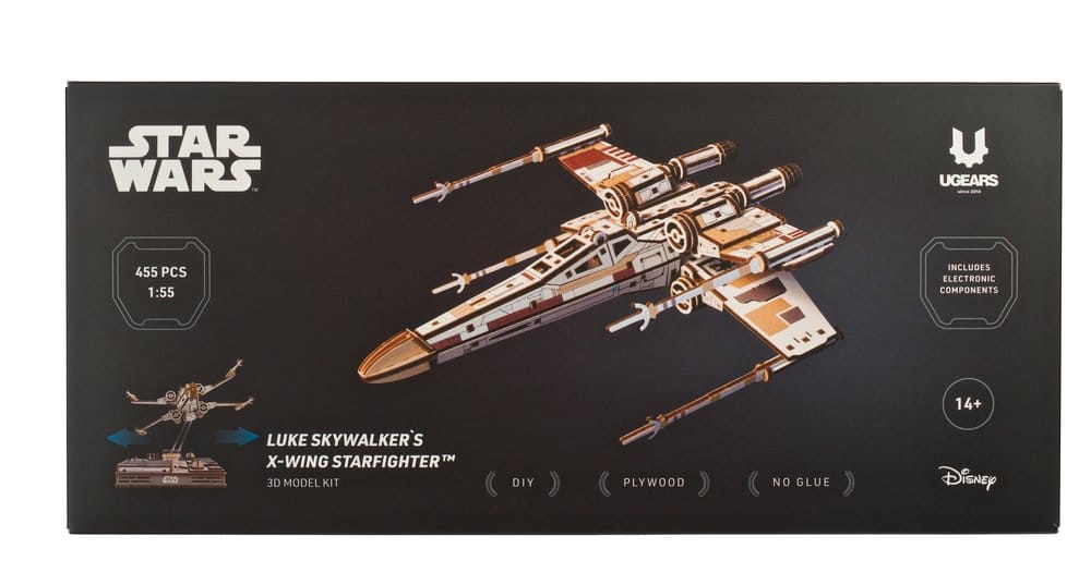 Star Wars 3D-Holzpuzzle Luke Skywalker's X-Wing Starfighter - Preorder - ETA: 25.09.2026