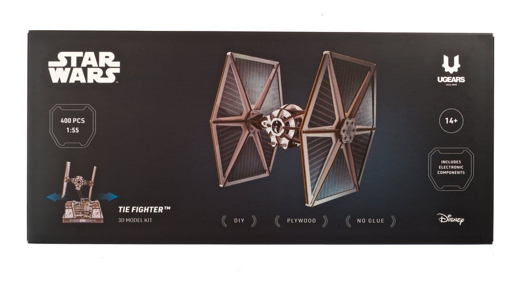 Star Wars 3D-Holzpuzzle TIE Fighter - Preorder - ETA: 25.09.2026
