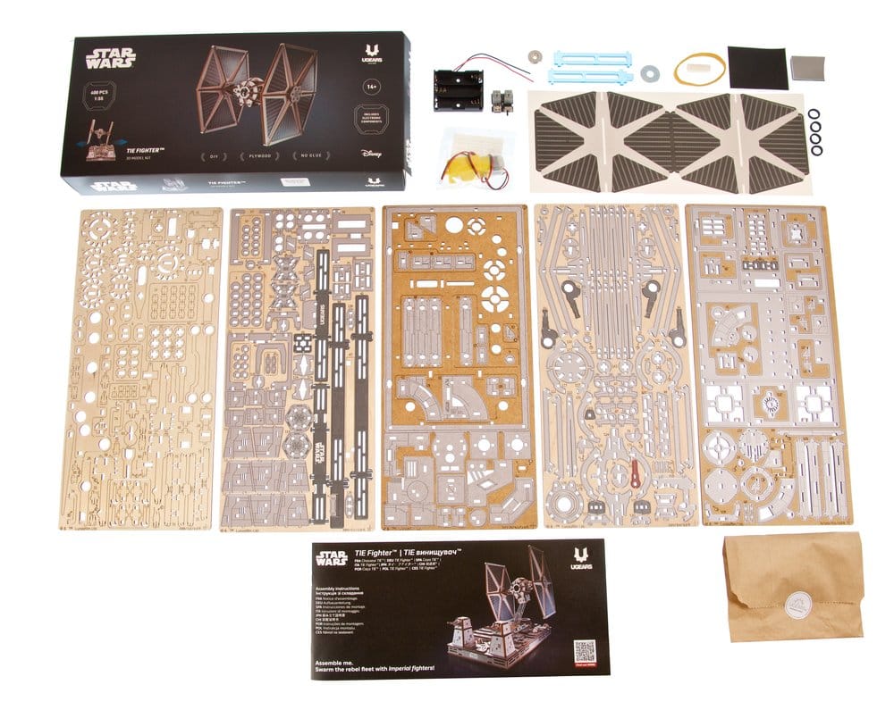 Star Wars 3D-Holzpuzzle TIE Fighter - Preorder - ETA: 25.09.2026