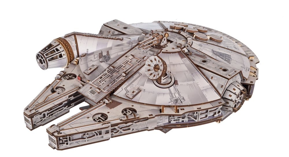 Star Wars 3D-Holzpuzzle Millennium Falcon - Preorder - ETA: 25.09.2026
