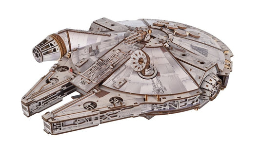 Star Wars Modellbausatz aus Holz Millennium Falcon - Preorder - ETA: 19.12.2026