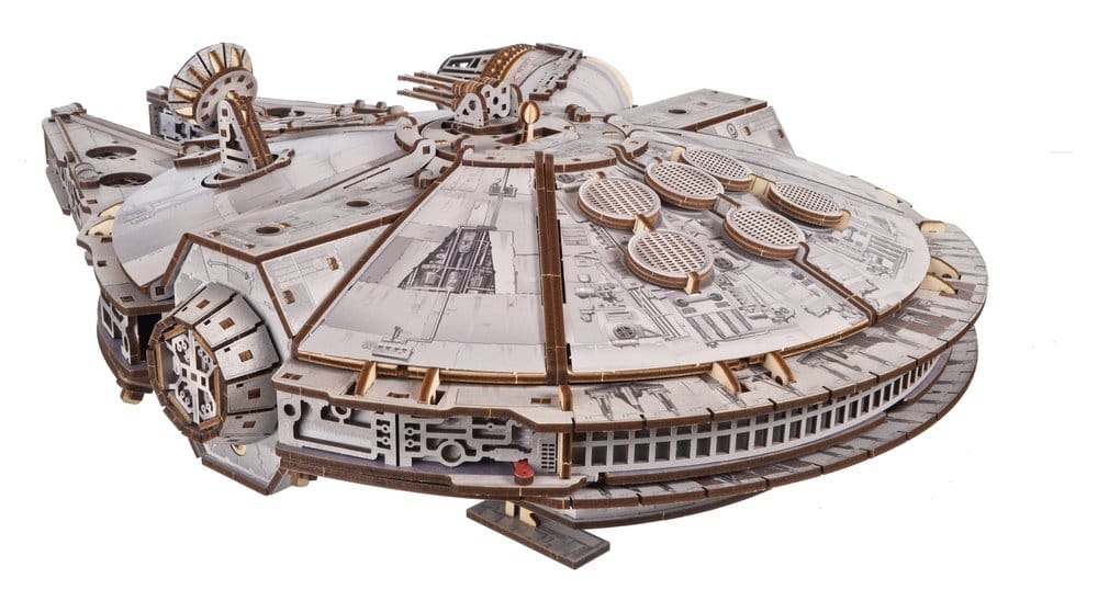 Star Wars 3D-Holzpuzzle Millennium Falcon - Preorder - ETA: 25.09.2026