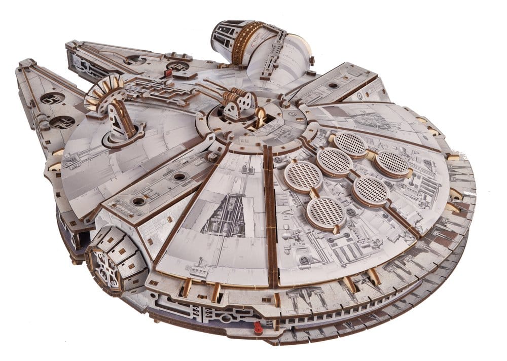 Star Wars 3D-Holzpuzzle Millennium Falcon - Preorder - ETA: 25.09.2026