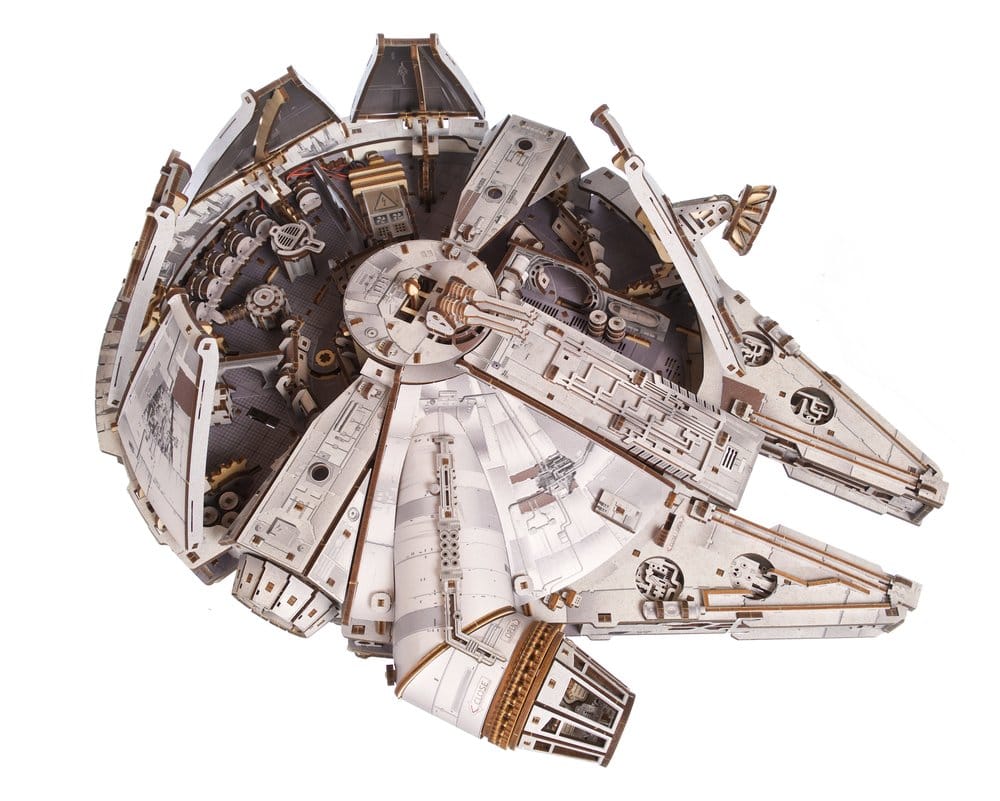 Star Wars 3D-Holzpuzzle Millennium Falcon - Preorder - ETA: 25.09.2026