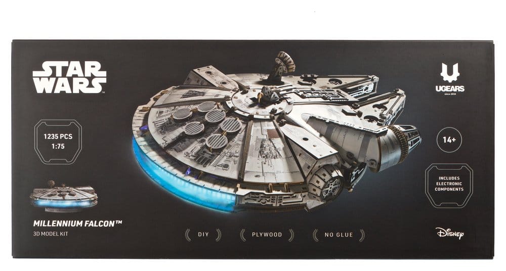 Star Wars 3D-Holzpuzzle Millennium Falcon - Preorder - ETA: 25.09.2026