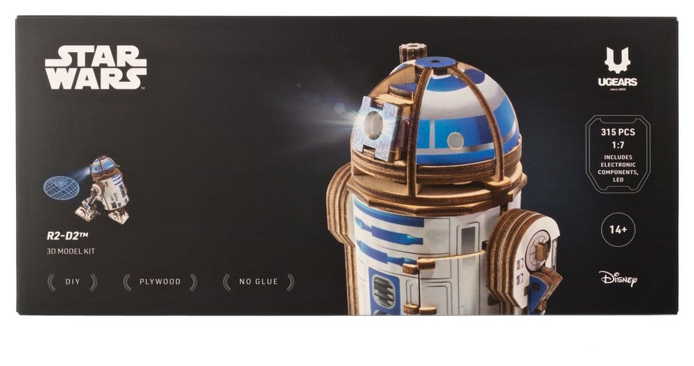 Star Wars 3D-Holzpuzzle R2-D2 - Preorder - ETA: 25.09.2026