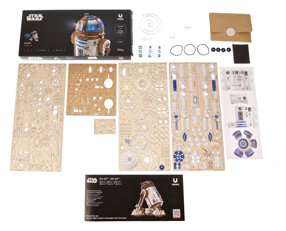 Star Wars 3D-Holzpuzzle R2-D2 - Preorder - ETA: 25.09.2026