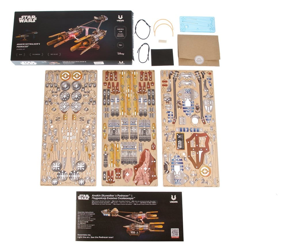 Star Wars 3D-Holzpuzzle Anakin Skywalker's Podracer - Preorder - ETA: 25.09.2026
