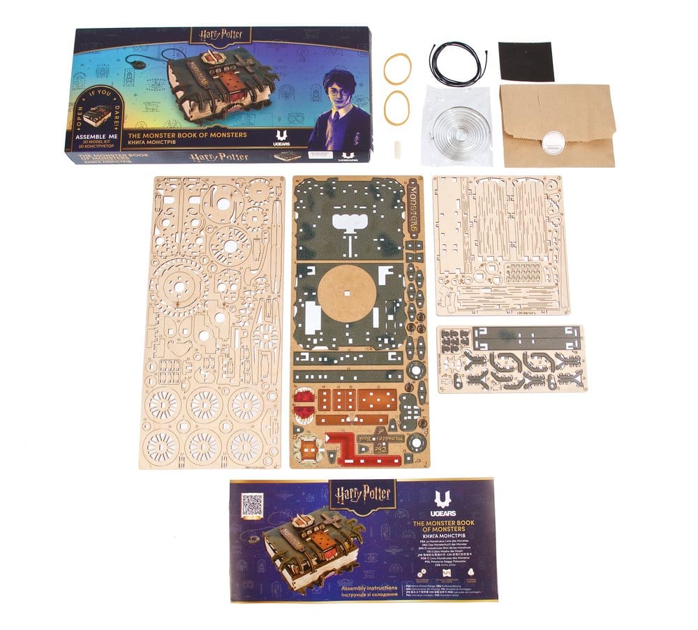 Harry Potter 3D-Holzpuzzle Das Monsterbuch der Monster - Preorder - ETA: 25.09.2026