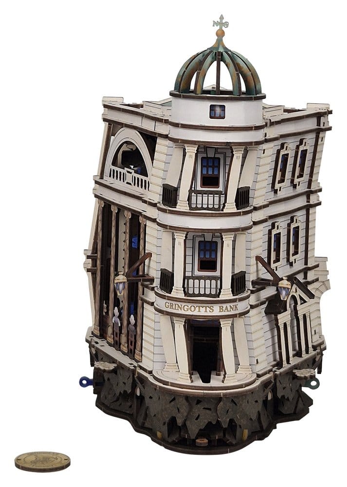 Harry Potter 3D-Holzpuzzle Gringotts Bank Murmelbahn - Preorder - ETA: 25.09.2026