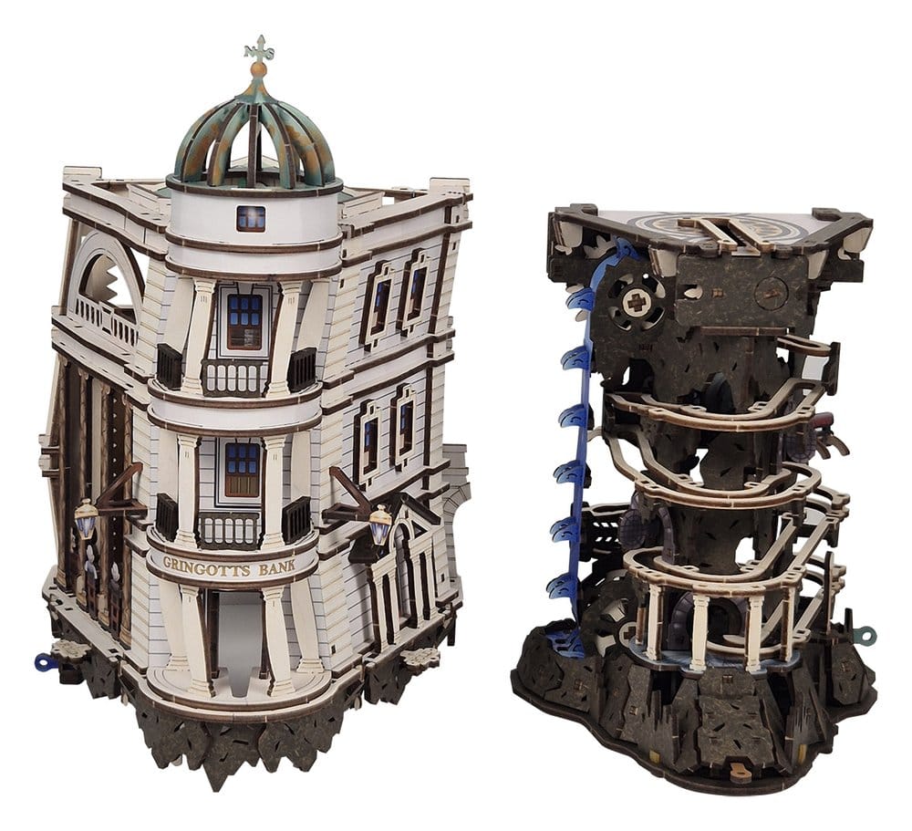 Harry Potter 3D-Holzpuzzle Gringotts Bank Murmelbahn - Preorder - ETA: 25.09.2026