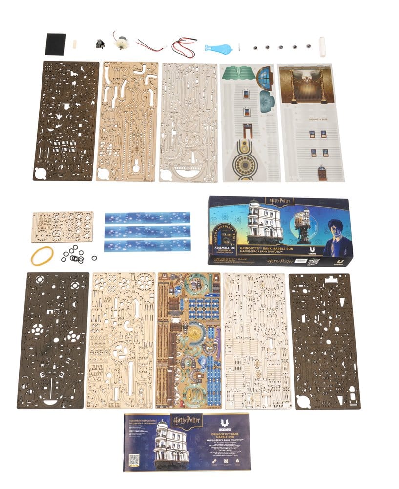 Harry Potter 3D-Holzpuzzle Gringotts Bank Murmelbahn - Preorder - ETA: 25.09.2026