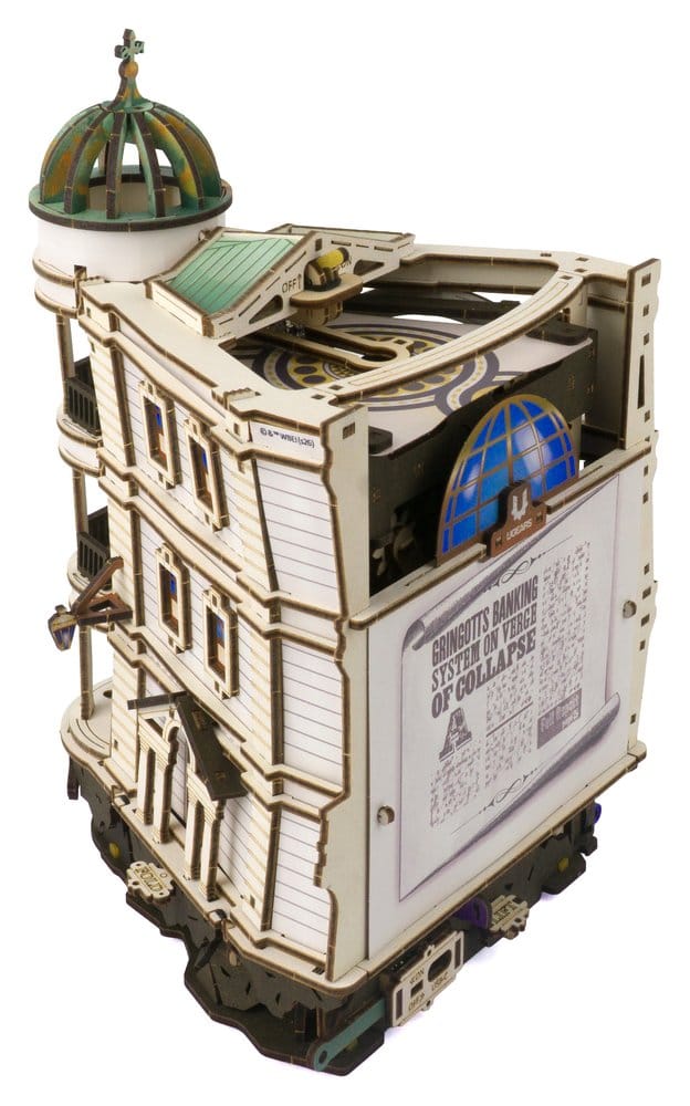 Harry Potter 3D-Holzpuzzle Gringotts Bank Murmelbahn - Preorder - ETA: 25.09.2026