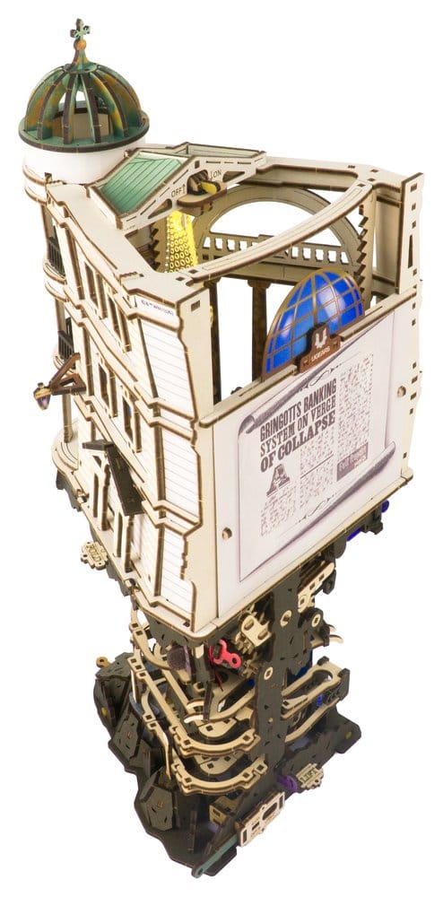 Harry Potter 3D-Holzpuzzle Gringotts Bank Murmelbahn - Preorder - ETA: 25.09.2026