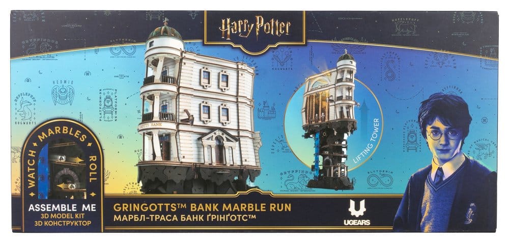 Harry Potter 3D-Holzpuzzle Gringotts Bank Murmelbahn - Preorder - ETA: 25.09.2026
