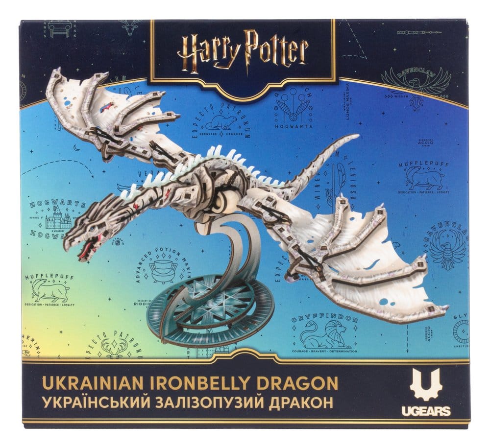 Harry Potter 3D-Holzpuzzle Ukrainischer Eisenbauch-Drache - Preorder - ETA: 25.09.2026