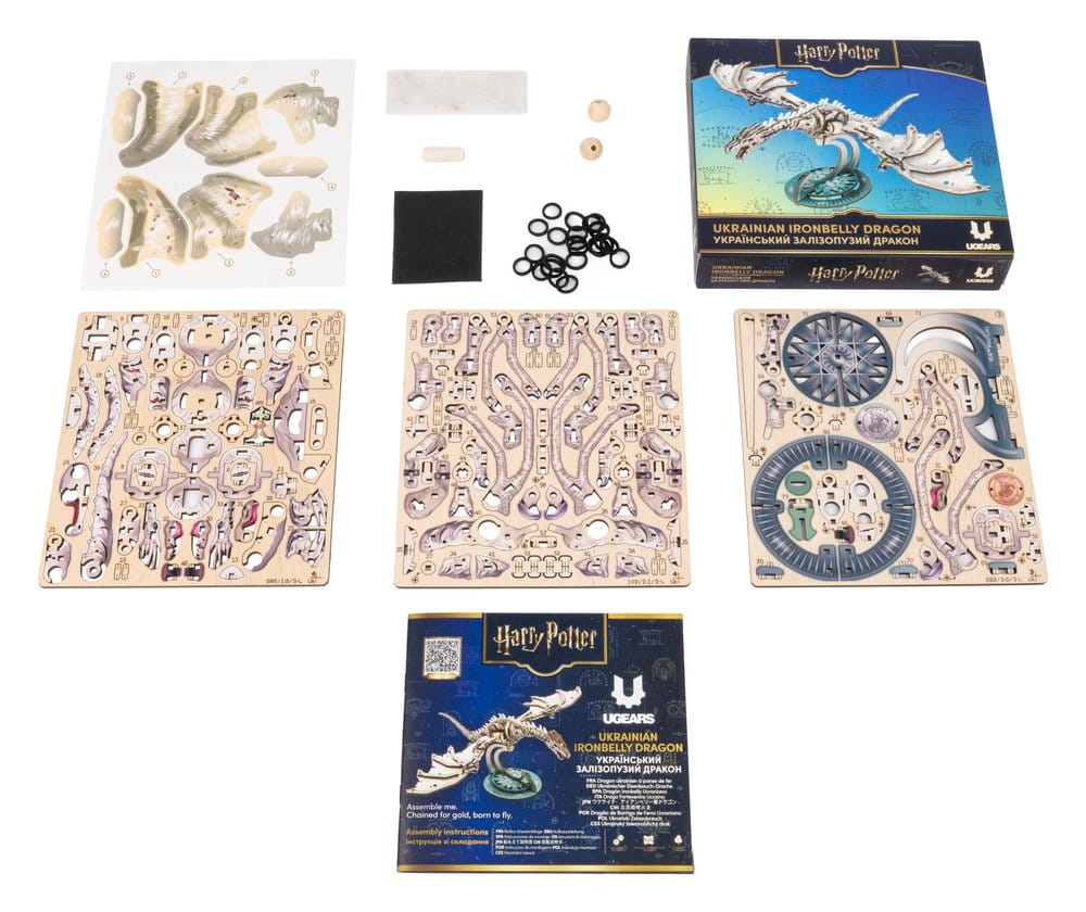Harry Potter 3D-Holzpuzzle Ukrainischer Eisenbauch-Drache - Preorder - ETA: 25.09.2026