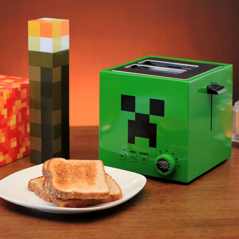 Minecraft Toaster Green Creeper Cube - Versand: 7 Tage nach Bestellung