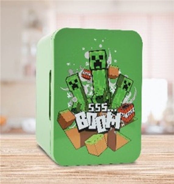 Minecraft Mini Kühlschrank Thermoelectric Cooler 4l  - Versand: 7 Tage nach Bestellung