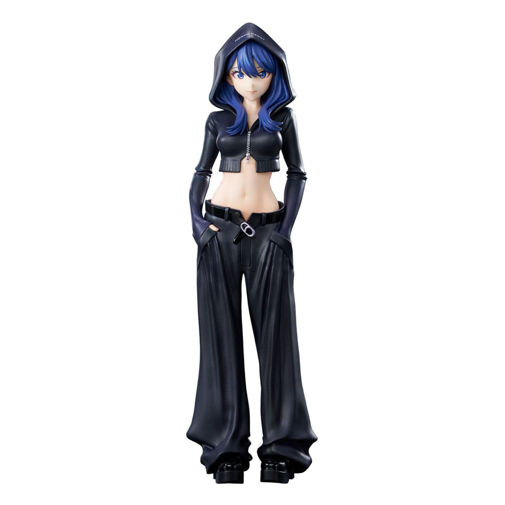 Gridman Universe Zozo Black Collection Statue PVC Rikka Takarada 24 cm  - Versand: 7 Tage nach Bestellung