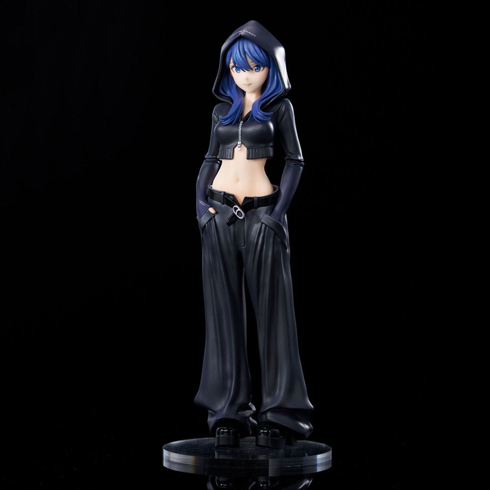 Gridman Universe Zozo Black Collection Statue PVC Rikka Takarada 24 cm  - Versand: 7 Tage nach Bestellung