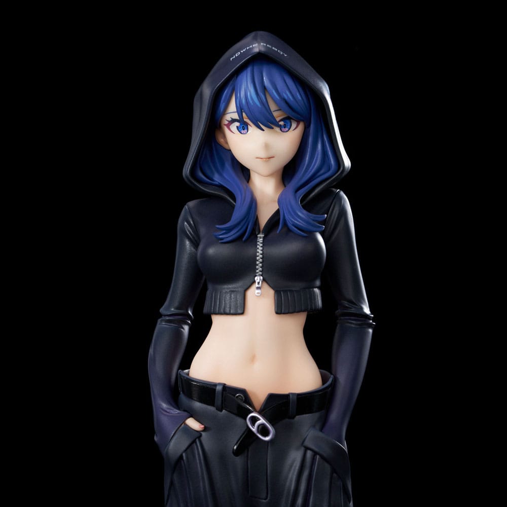 Gridman Universe Zozo Black Collection Statue PVC Rikka Takarada 24 cm  - Versand: 7 Tage nach Bestellung