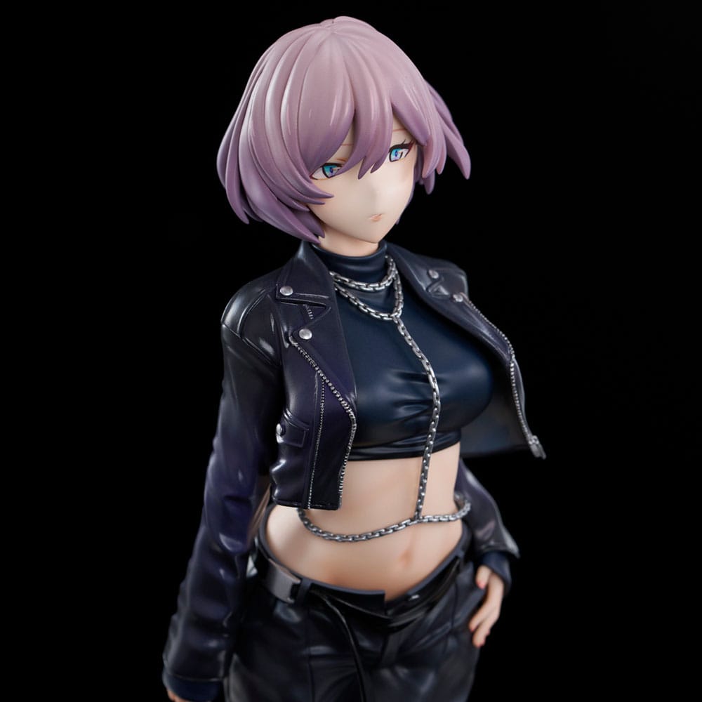 Gridman Universe Zozo Black Collection Statue PVC Mujina 25 cm   - Versand: 7 Tage nach Bestellung