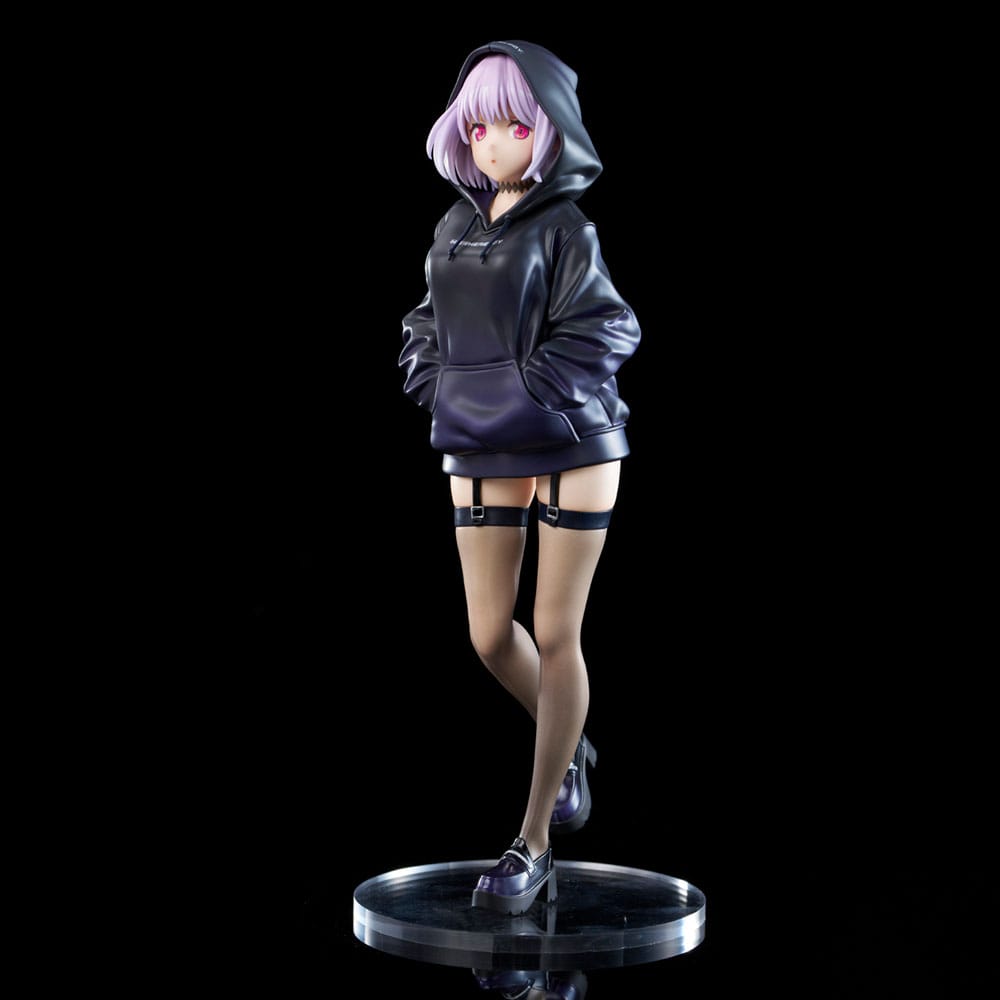 Gridman Universe Zozo Black Collection Statue PVC Akane Shinjo 23 cm   - Versand: 7 Tage nach Bestellung