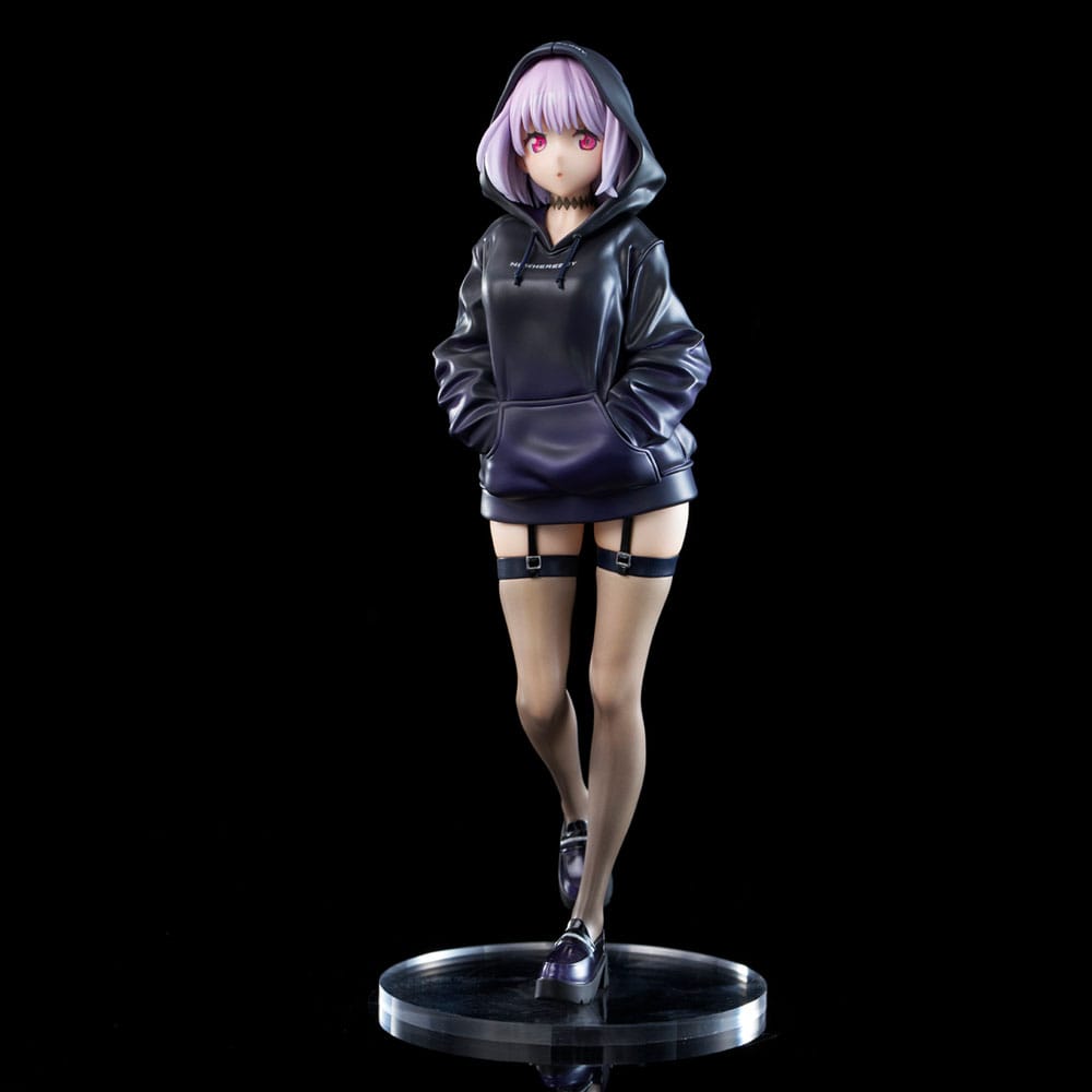 Gridman Universe Zozo Black Collection Statue PVC Akane Shinjo 23 cm   - Versand: 7 Tage nach Bestellung