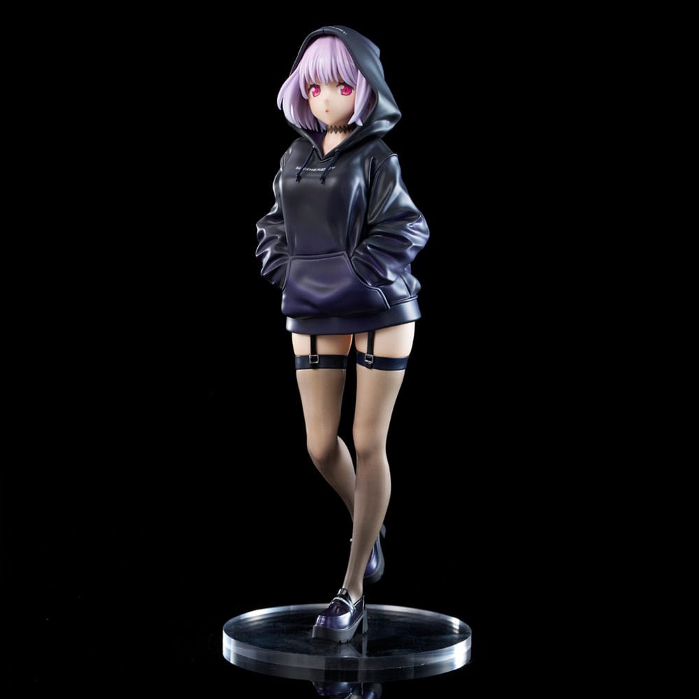 Gridman Universe Zozo Black Collection Statue PVC Akane Shinjo 23 cm   - Versand: 7 Tage nach Bestellung