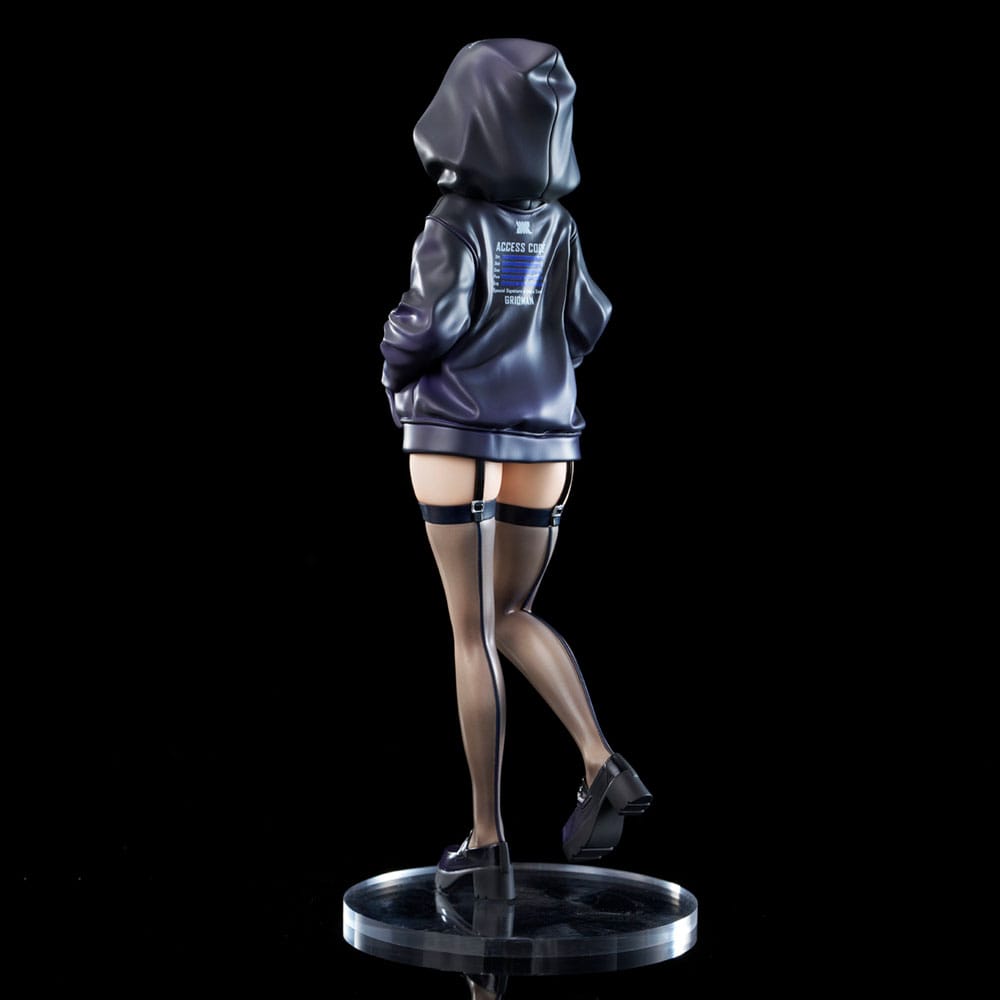 Gridman Universe Zozo Black Collection Statue PVC Akane Shinjo 23 cm   - Versand: 7 Tage nach Bestellung