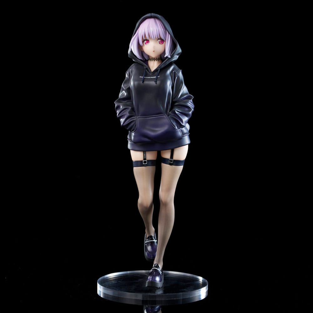 Gridman Universe Zozo Black Collection Statue PVC Akane Shinjo 23 cm   - Versand: 7 Tage nach Bestellung
