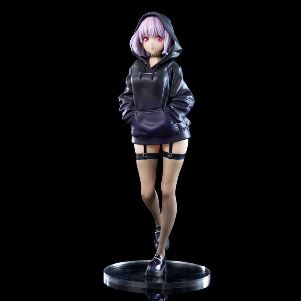 Gridman Universe Zozo Black Collection Statue PVC Akane Shinjo 23 cm   - Versand: 7 Tage nach Bestellung