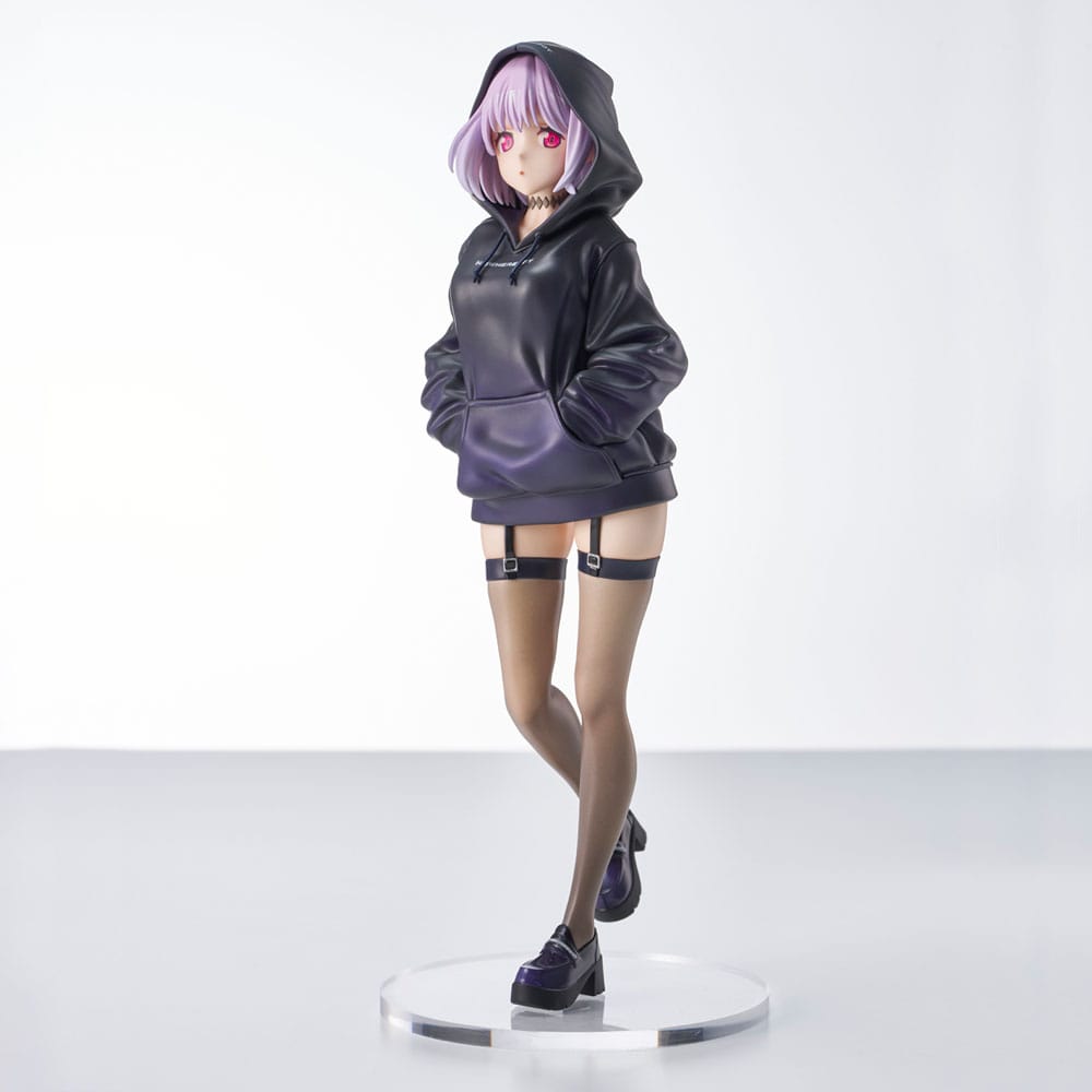 Gridman Universe Zozo Black Collection Statue PVC Akane Shinjo 23 cm   - Versand: 7 Tage nach Bestellung