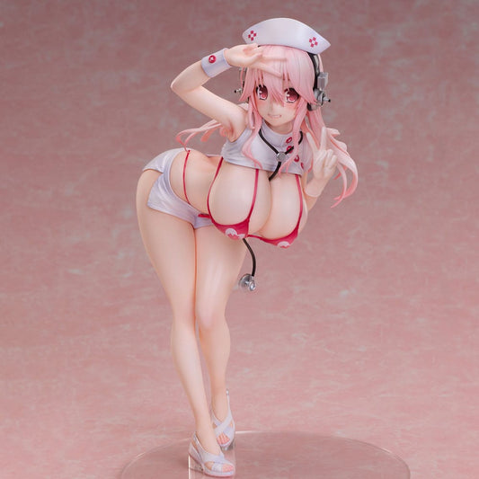 Super Sonico PVC Statue 1/6 Super Sonico Nurse Bikini Ver. 22 cm - Preorder - ETA: 25.06.2026