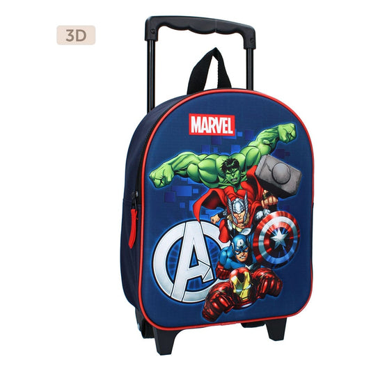 Marvel Rucksack Trolley 3D Avengers Great Escapes 32 cm  - Versand: 5-7 Tage nach Bestellung
