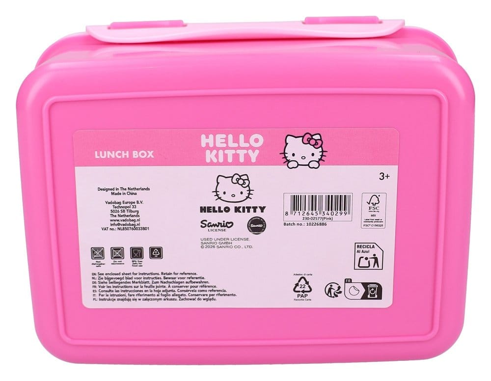 Sanrio Brotdose Lunch Love 18 cm - Preorder - ETA: 25.02.2027