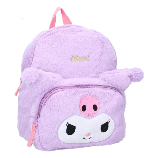 Sanrio Rucksack Kuromil Fluffy Festival Purple 26 cm - Versand: 7 Tage nach Bestellung
