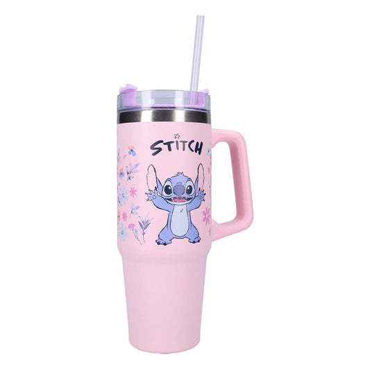 Lilo & Stitch Trinkflasche Bottled Bliss Pink 900 ml - Versand: 7 Tage nach Bestellung