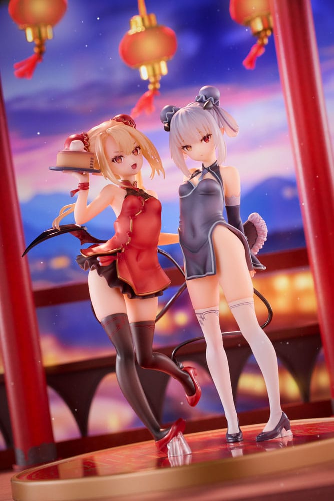 Original Character PVC Statuen 1/8 Tamano Kedama Tiffany & Chloe 16 cm   - Versand: 5-7 Tage nach Bestellung