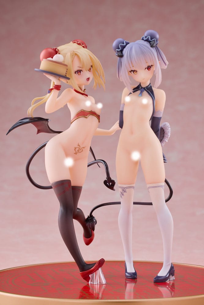 Original Character PVC Statuen 1/8 Tamano Kedama Tiffany & Chloe 16 cm   - Versand: 5-7 Tage nach Bestellung