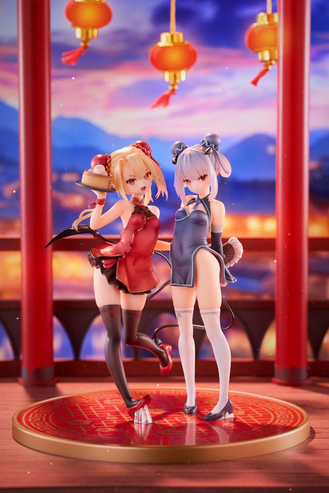 Original Character PVC Statuen 1/8 Tamano Kedama Tiffany & Chloe 16 cm   - Versand: 5-7 Tage nach Bestellung