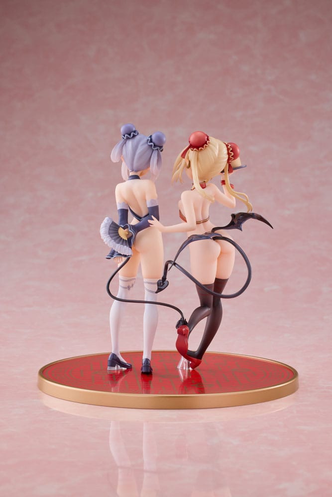 Original Character PVC Statuen 1/8 Tamano Kedama Tiffany & Chloe 16 cm   - Versand: 5-7 Tage nach Bestellung
